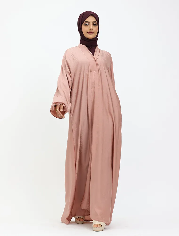 Peach Liyana Abaya